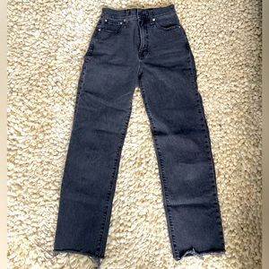 Newish Madewell jeans, black, Great Condition